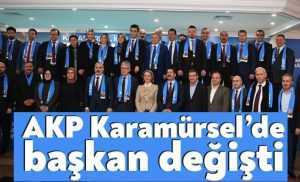 AKP Karamürsel’de başkan değişti