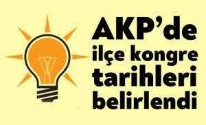 AKP Kocaeli ilçe kongre tarihleri belirlendi