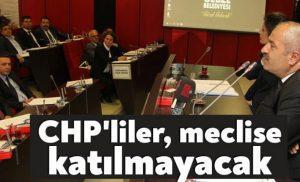 CHP'liler, meclise katılmayacak