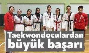 Taekwondoculardan büyük başarı
