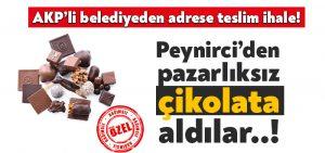 Çayırova Belediyesi’nden 297 bin liraya bayram çikolatası!
