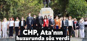 CHP, 97’inci yılında Ata’nın huzurunda söz verdi