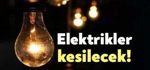 Kocaeli’de iki ilçede saatlerce elektrik kesintisi!