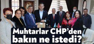 Kocaeli Haber- Muhtarlardan CHP Kocaeli’ye 2 önemli talep