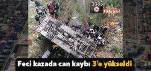 Kocaeli Haber – Gebze’deki feci kazada can kaybı 3’e yükseldi