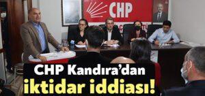 CHP Kandıra’dan iktidar iddiası!