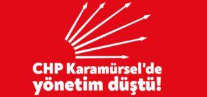 CHP Karamürsel’de yönetim düştü! 12 kişilik istifa…