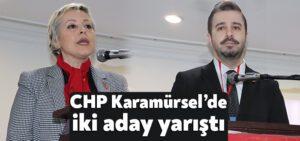 CHP Karamürsel’de iki aday yarıştı