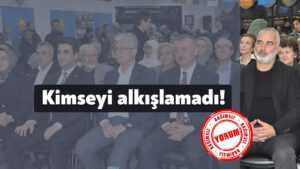 Karamürsel Belediye Başkanı İsmail Yıldırım danışmada kimseyi alkışlamadı