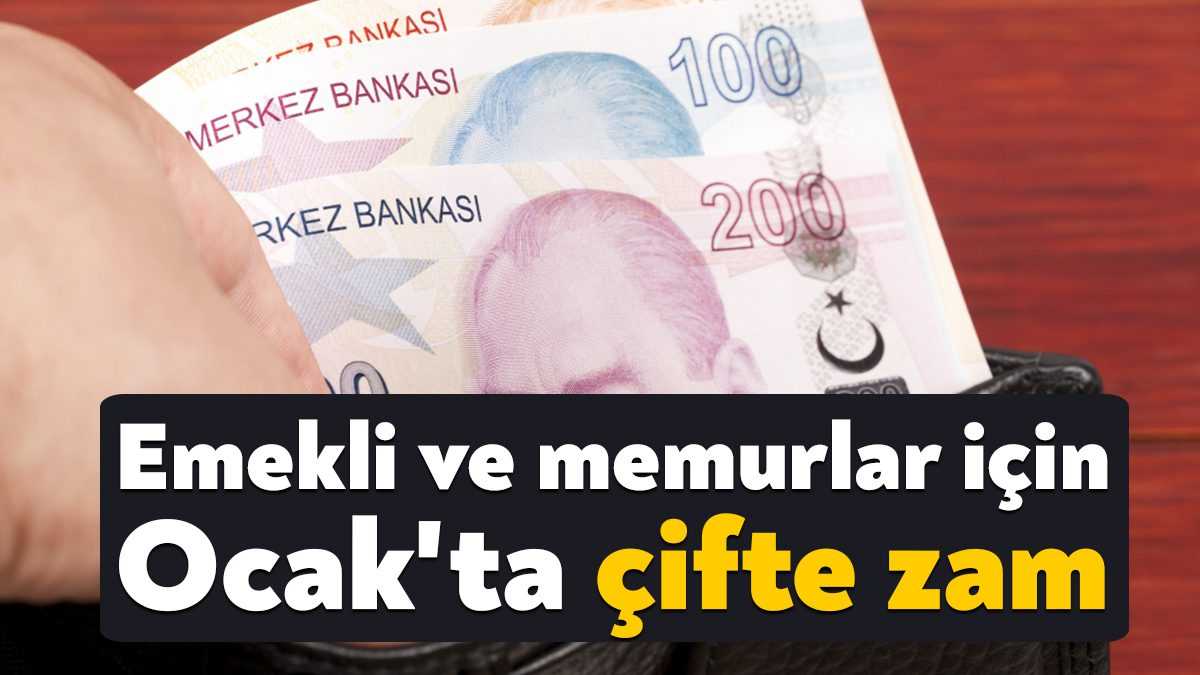 Emekli Ve Memurlar Için Ocak'ta çifte Zam - Bağımsız Kocaeli