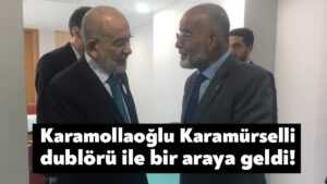 Temel Karamollaoğlu Karamürselli dublörü ile!