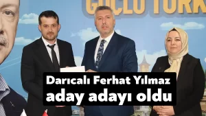 Darıcalı Ferhat Yılmaz AK Parti Kocaeli’den aday adayı