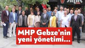 MHP Gebze’nin yeni yönetimi tanıtıldı