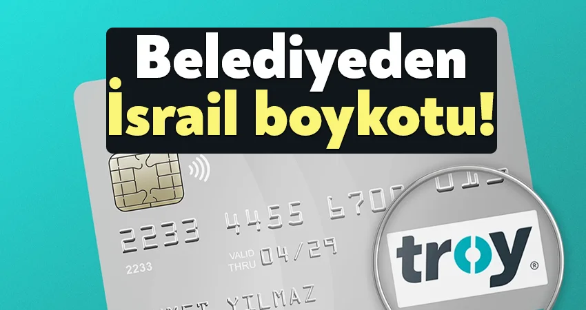 Gölcük Belediyesi’nden İsrail boykotu: Maaş kartları taşınıyor
