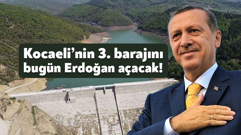 Erdoğan telekonferansla Karamürsel İhsaniye Barajı’nın açılışına katılacak!