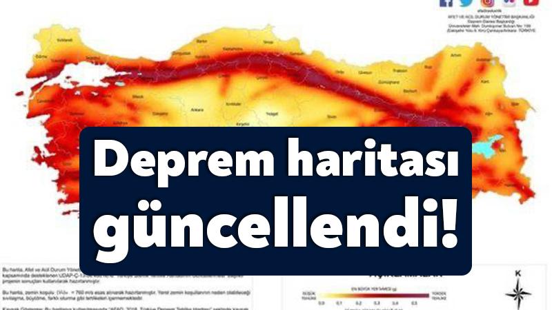 MTA, son depremlerden sonra Türkiye diri fay hattı haritasını güncelledi